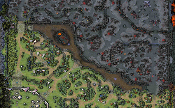 Dota Mini Map