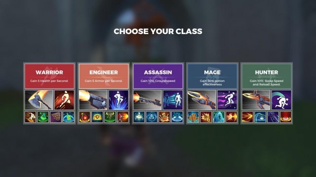 realm royale classes