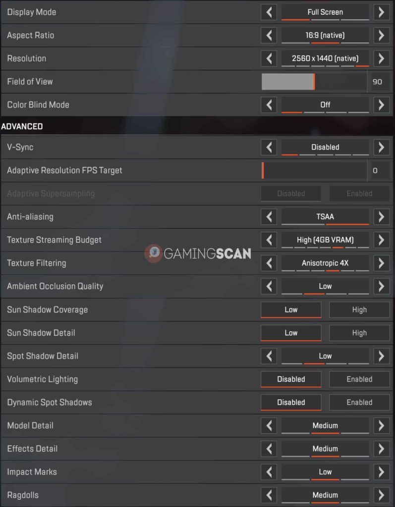 Best settings for Apex Legends Boost FPS & Performance · SickOdds