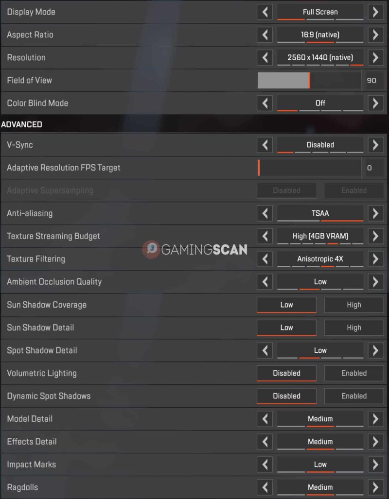 Best settings for Apex Legends Boost FPS & Performance SickOdds