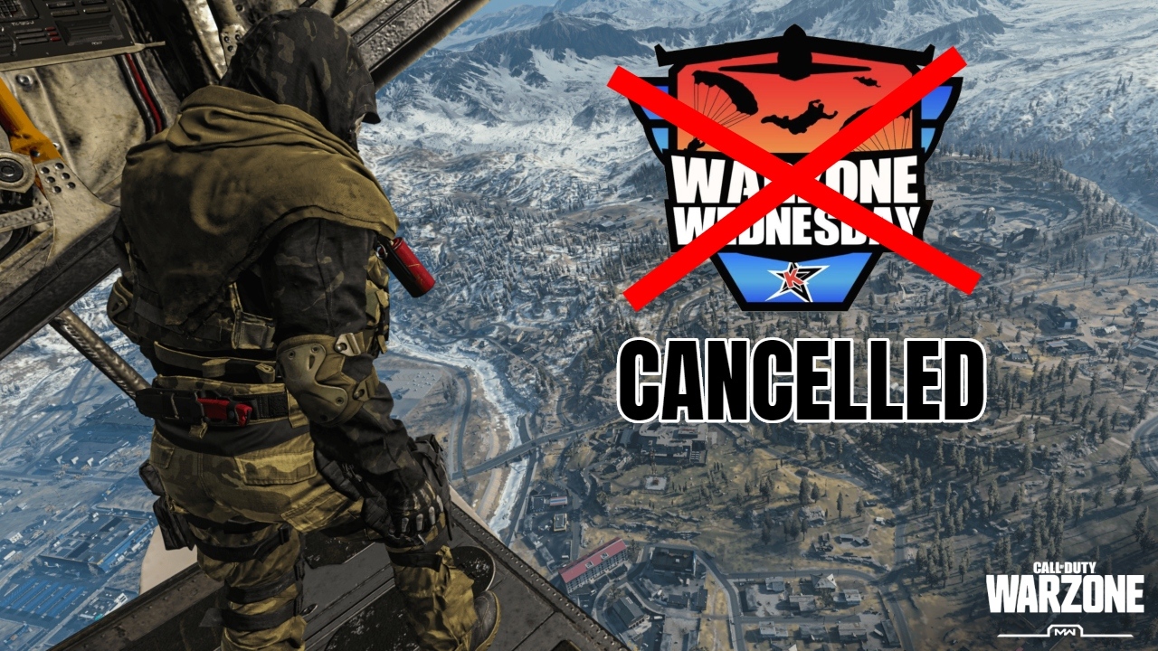 Warzone Wednesday Cancelled