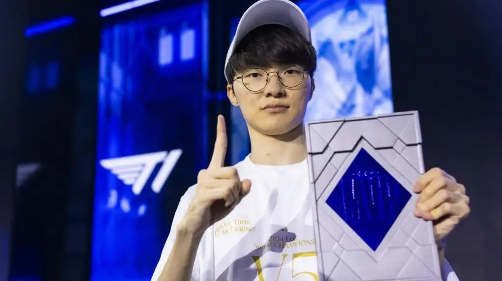 Faker wins Finals MVP in Worlds 2024